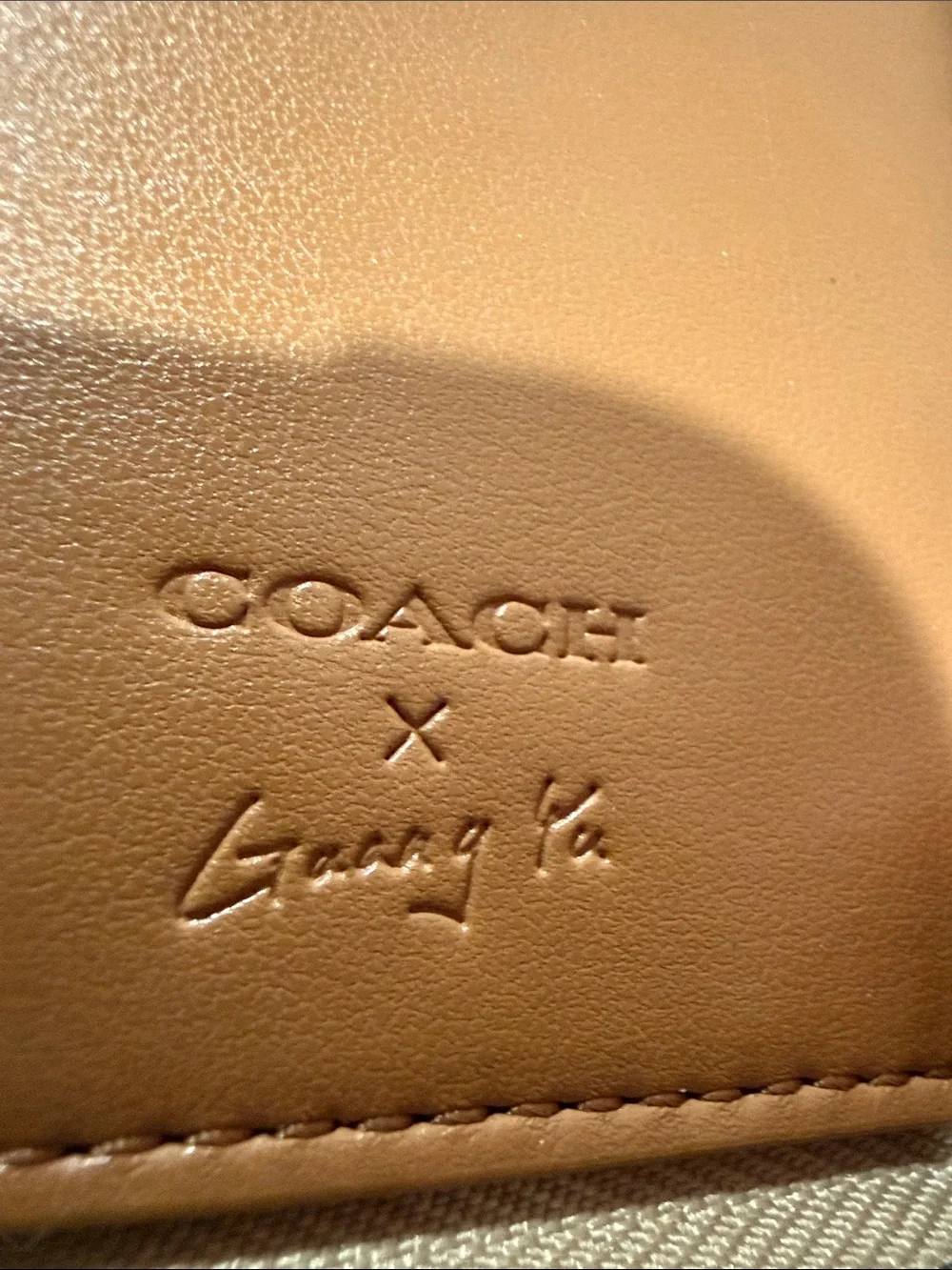 *RARE* NWT COACH Guang Yu Rexy Small Zip Around Wallet